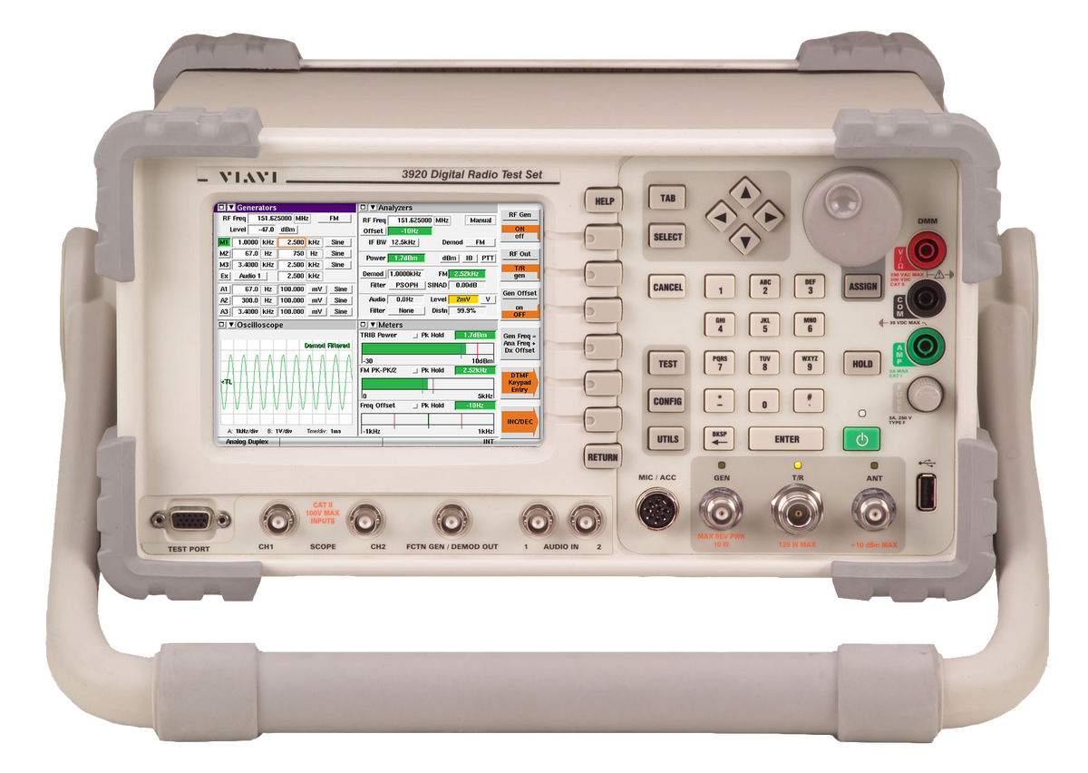 VIAVI (AEROFLEX) 3920B Платформа тестирования аналоговых и цифровых средств радиосвязи